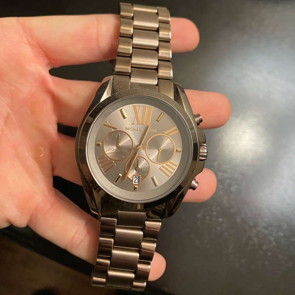 Michael kors brown ish watch-worn maybe 2 times